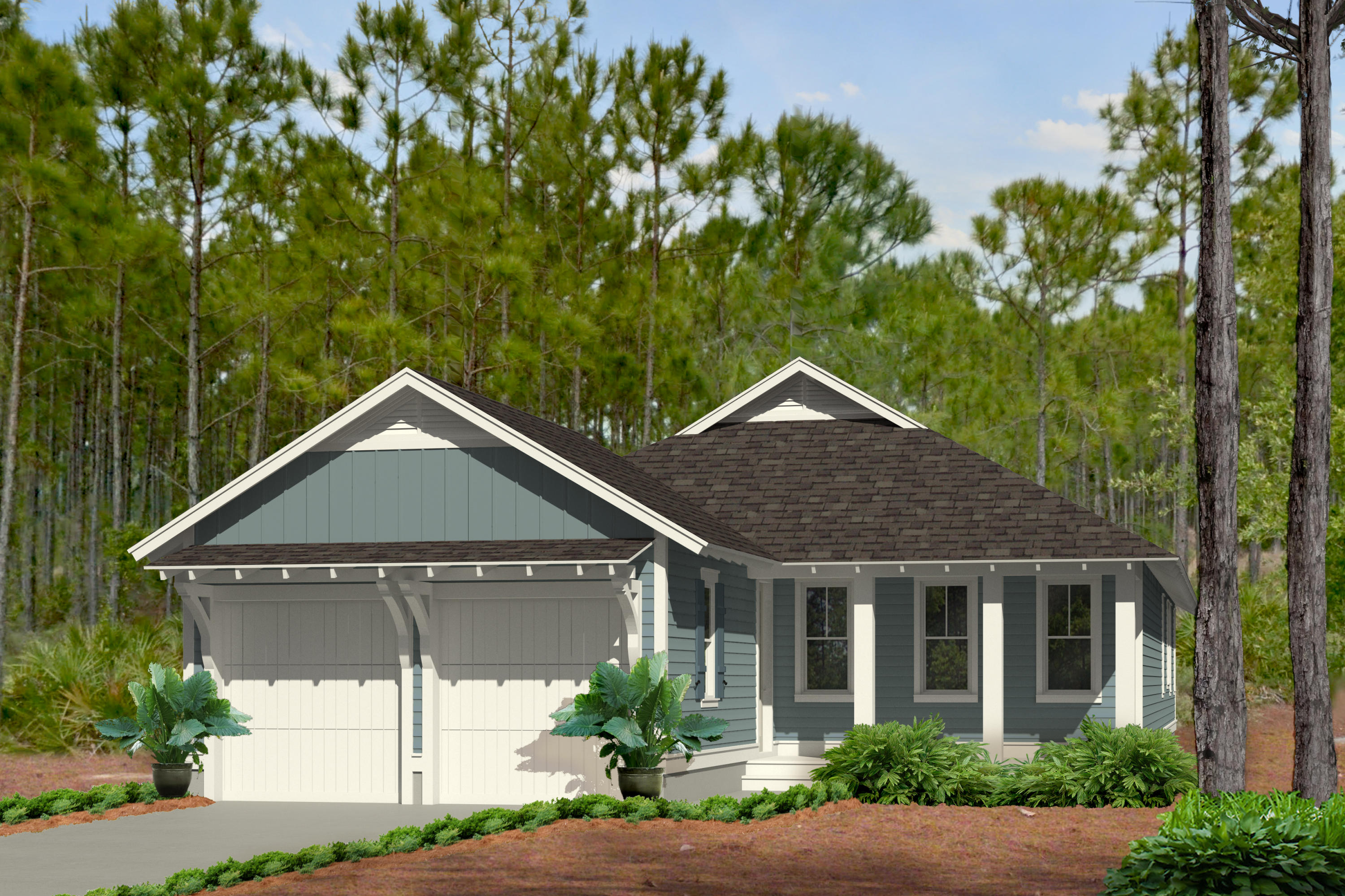 309 Sidecamp Road, Unit LOT 64 Watersound, FL 32461 - Photo 1 of 13 a house with a tree in front of it