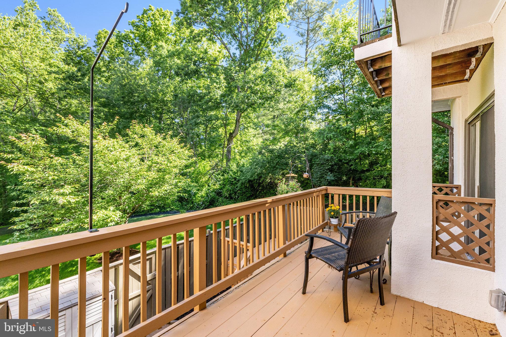 1619 Valencia Way Reston, VA 20190 - Photo 54 of 87 Deck off of main level