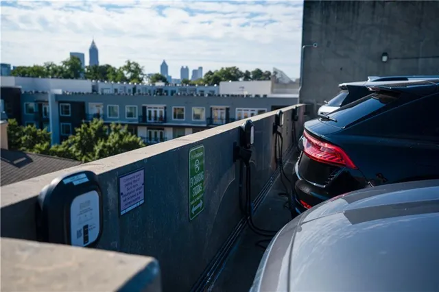 an aerial view of multiple houses