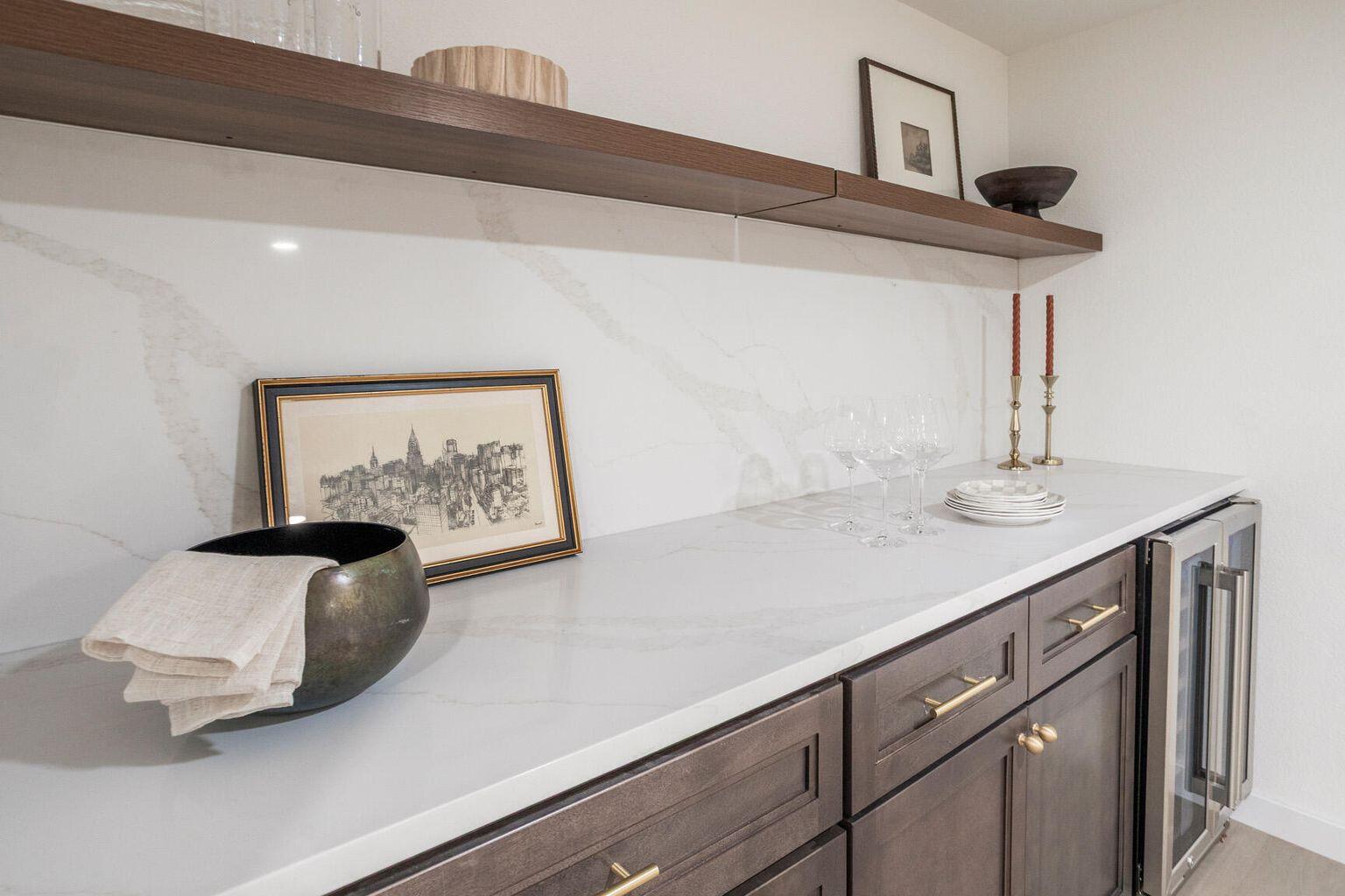 2285 North 166th Street Brookfield, WI 53005 - Photo 39 of 53 Bar with Quartz