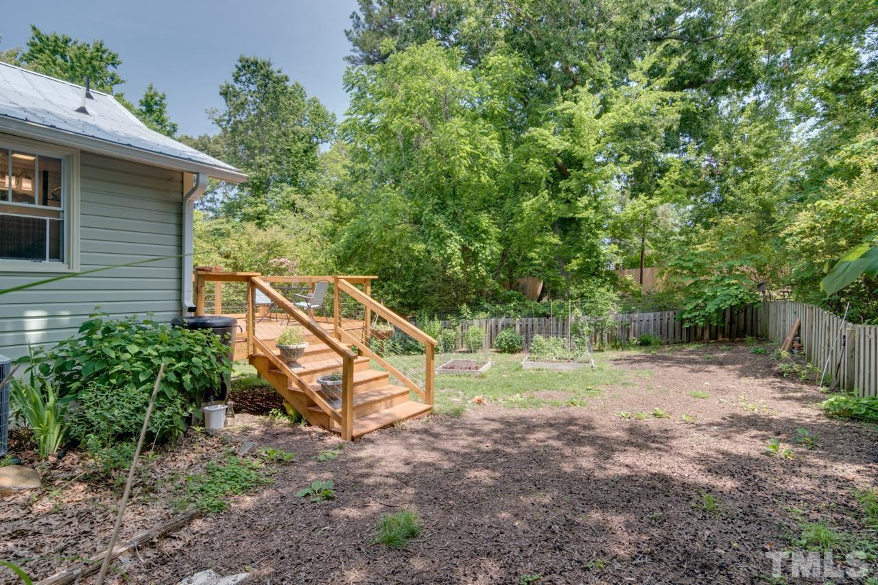 1808 Rosetta Drive Durham, NC 27701 - Photo 45 of 59 a view of backyard with green space