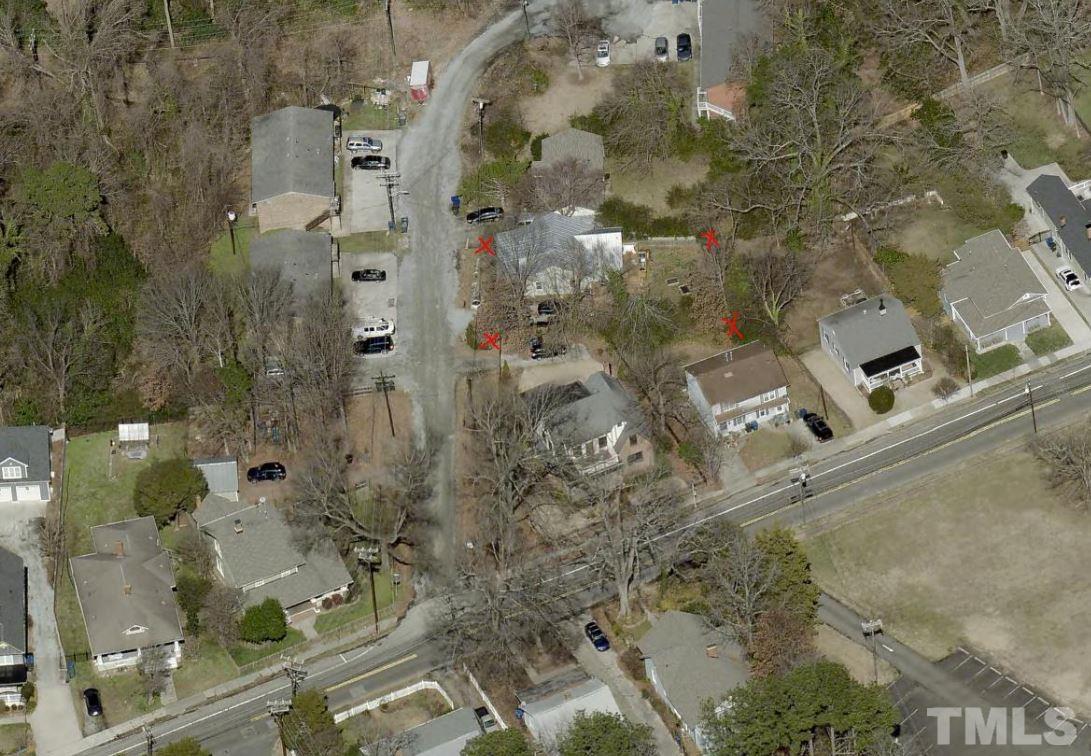 1808 Rosetta Drive Durham, NC 27701 - Photo 57 of 59 an aerial view of residential houses with outdoor space
