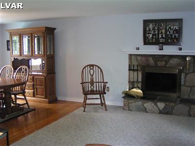 2735 Whitewood Road Bethlehem, PA 18017 - Photo 4 of 20 Living room - fireplace view - open to dining room
