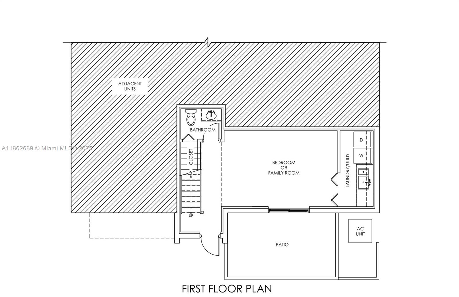 11385 Southwest 109th Road, Unit 44G Miami, FL 33176 - Photo 31 of 39 !st Floor-Floor Plan