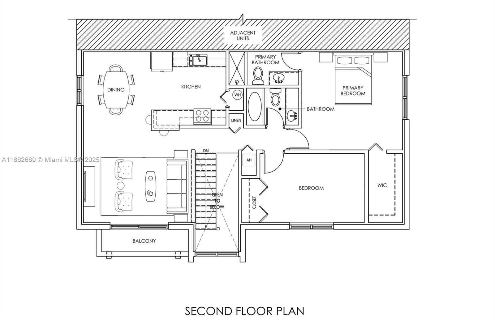 11385 Southwest 109th Road, Unit 44G Miami, FL 33176 - Photo 32 of 39 2nd Floor- Floor plan