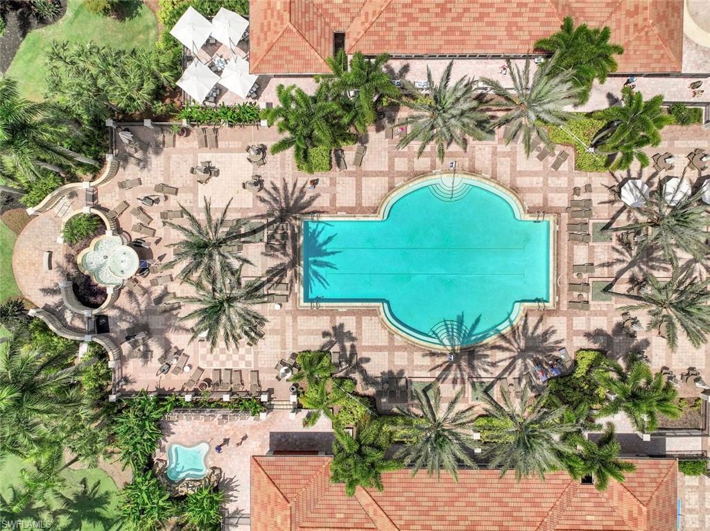 19081 Ridgepoint Drive, Unit 202 Estero, FL 33928 - Photo 41 of 50 an aerial view of a garden