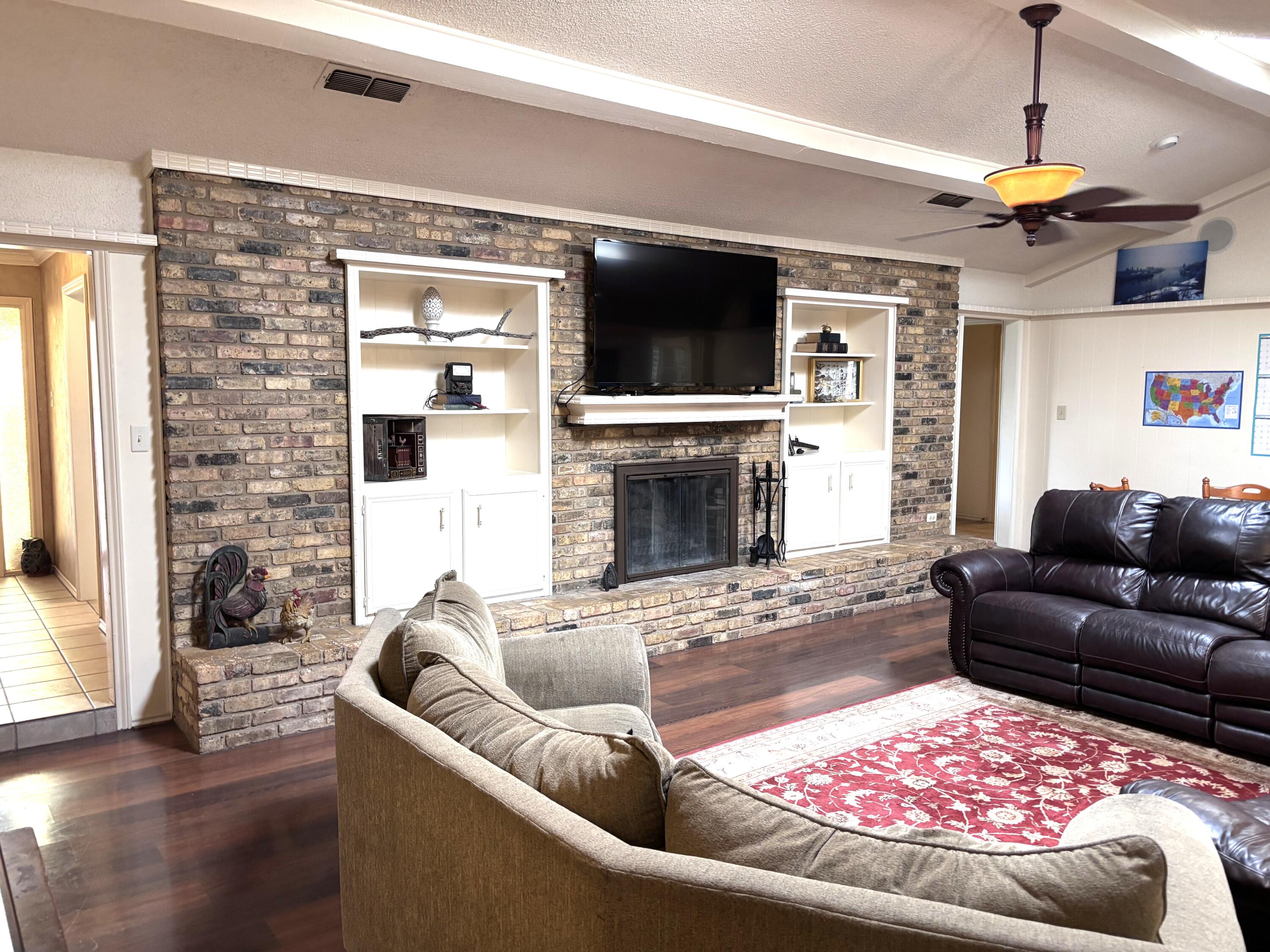 3608 76th Street Lubbock, TX 79423 - Photo 3 of 28 fireplace