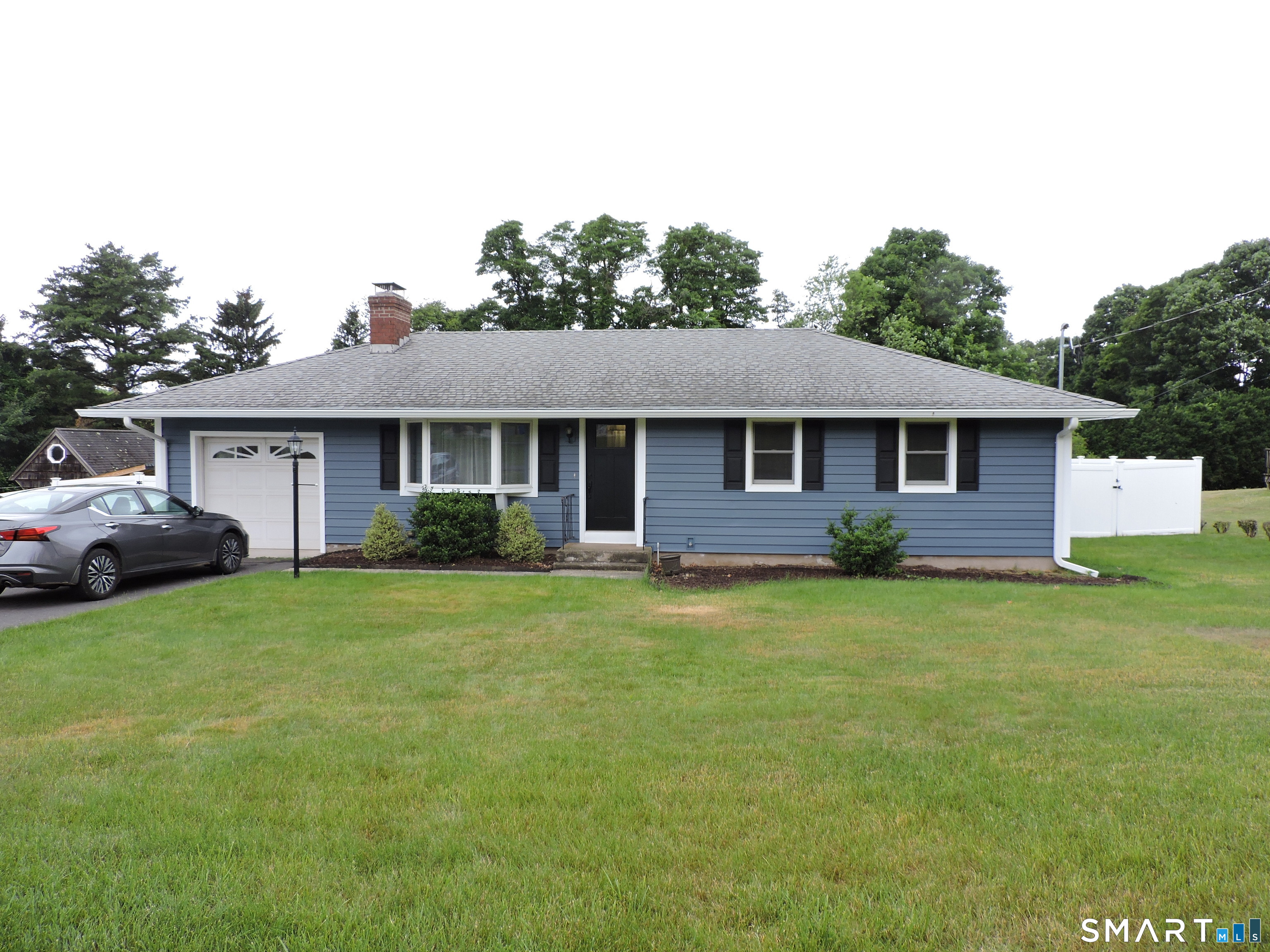 New siding, gutters and windows except LR picture window
