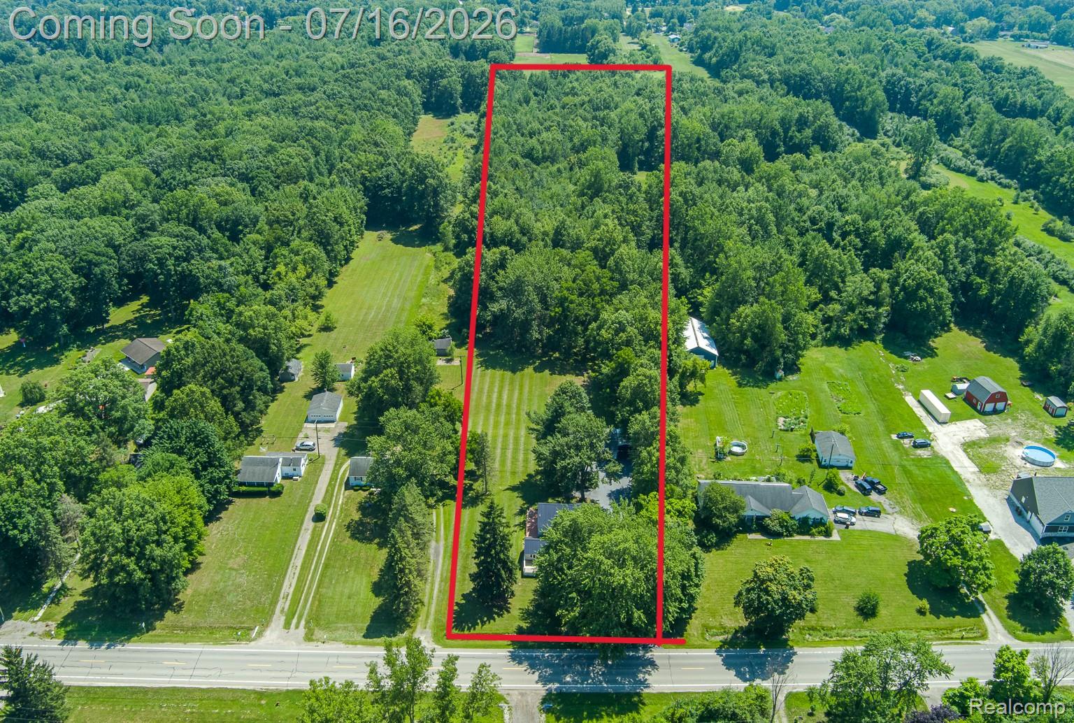 43995 Bemis Road Belleville, MI 48111 - Photo 60 of 67 Estimated lot lines