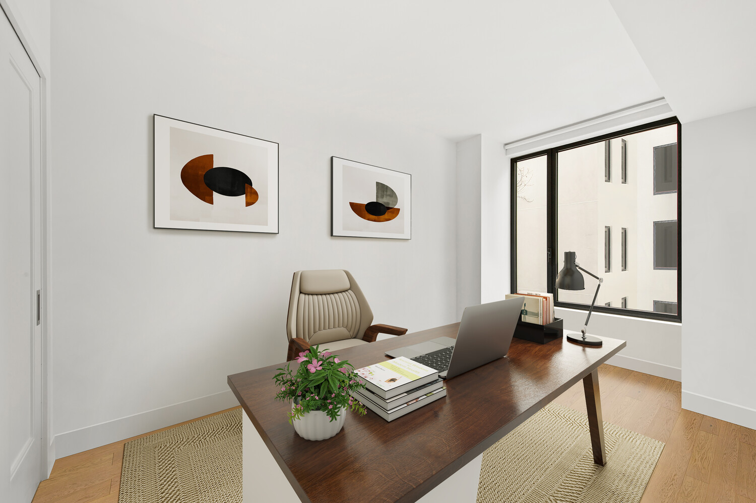 78 Amity Street, Unit 4A Brooklyn, NY 11201 - Photo 6 of 8 a living room with furniture and a window