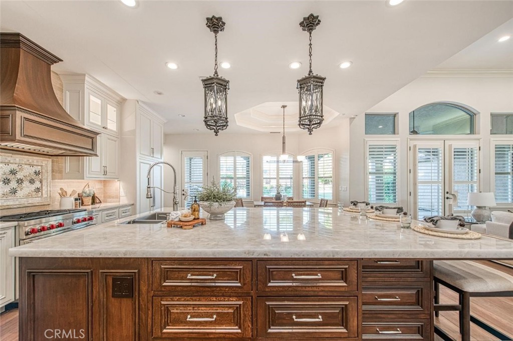 1867 North Rector Avenue Clovis, CA 93619 - Photo 12 of 49 a kitchen with counter space a sink and appliances