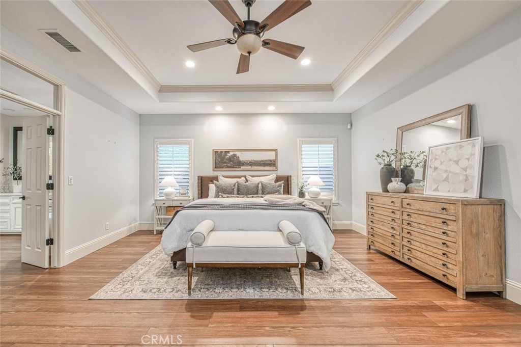 1867 North Rector Avenue Clovis, CA 93619 - Photo 30 of 49 a bedroom with a bed window and dresser