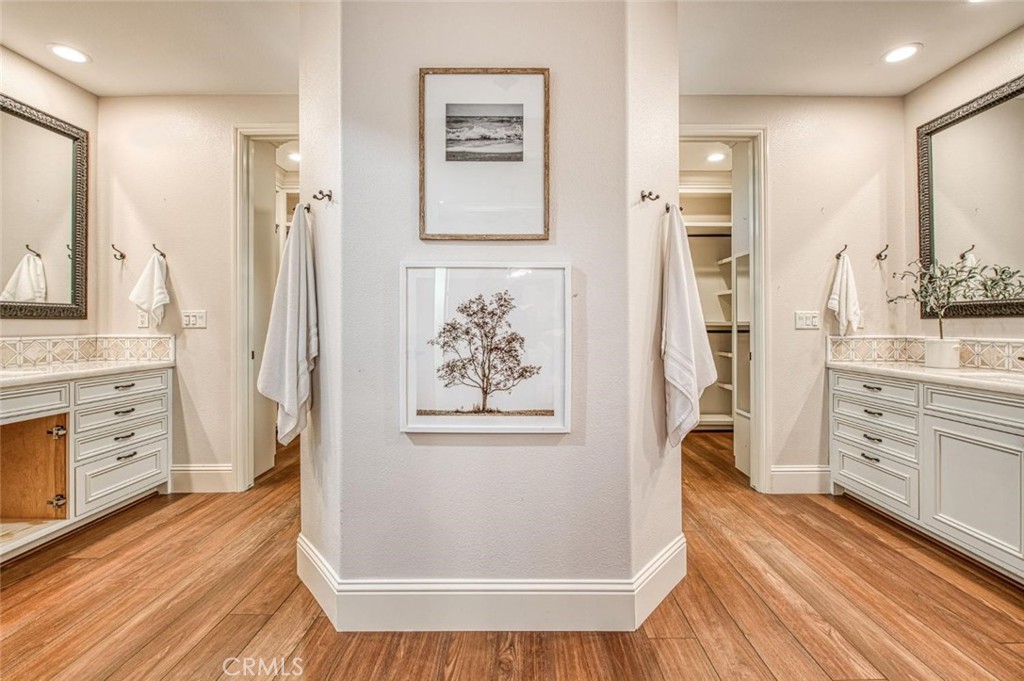 1867 North Rector Avenue Clovis, CA 93619 - Photo 31 of 49 a view of a kitchen cabinets a refrigerator and a stove top oven