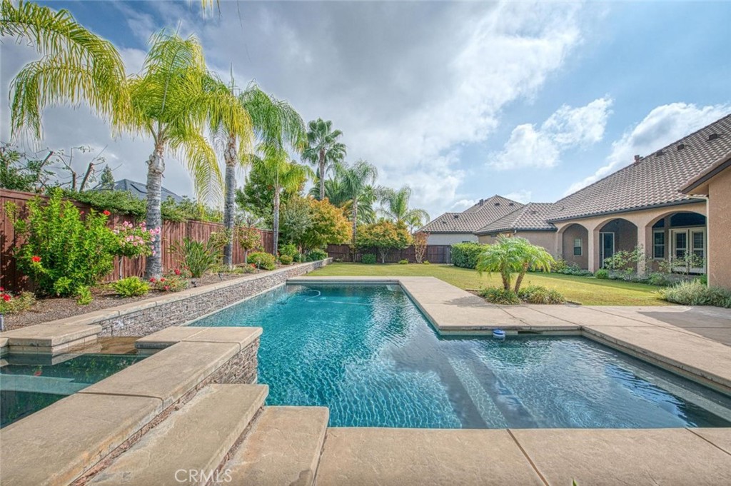1867 North Rector Avenue Clovis, CA 93619 - Photo 39 of 49 a view of outdoor space yard and swimming pool