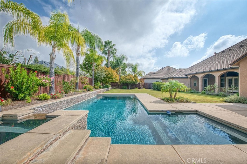 1867 North Rector Avenue Clovis, CA 93619 - Photo 44 of 49 a view of outdoor space yard and swimming pool