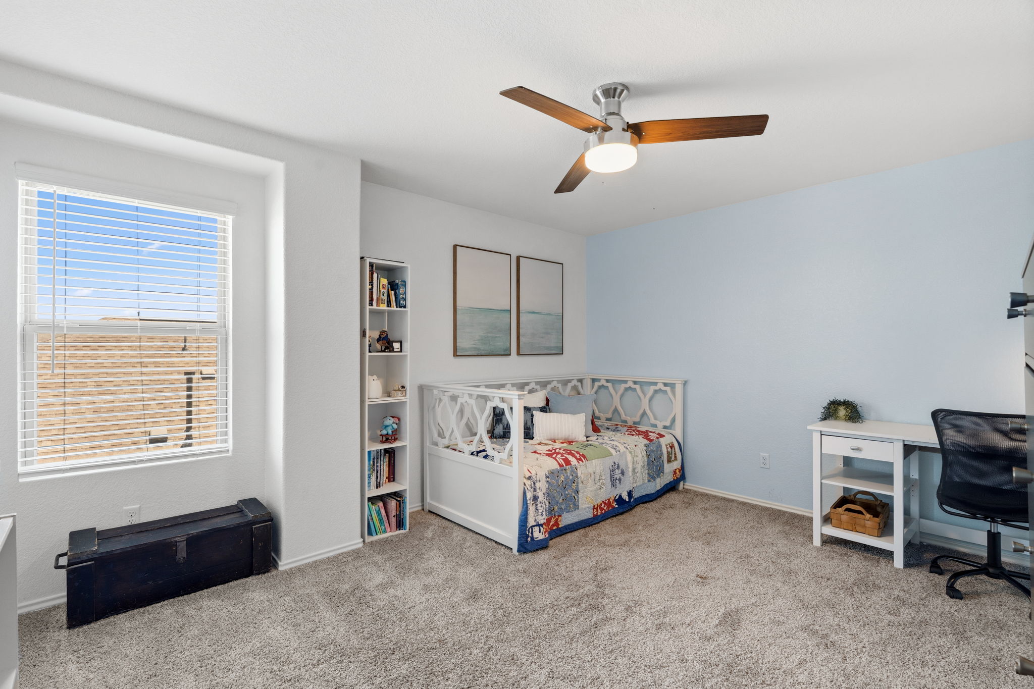 3101 Fresh Spring Road Pflugerville, TX 78660 - Photo 24 of 39 Spacious second upstairs bedroom with walk in closet and private access to shared bath.