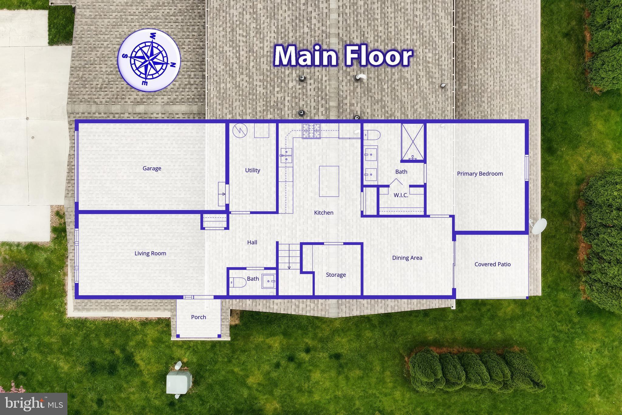 413 Springbrook Court Hanover, PA 17331 - Photo 31 of 32 Floor plan main level