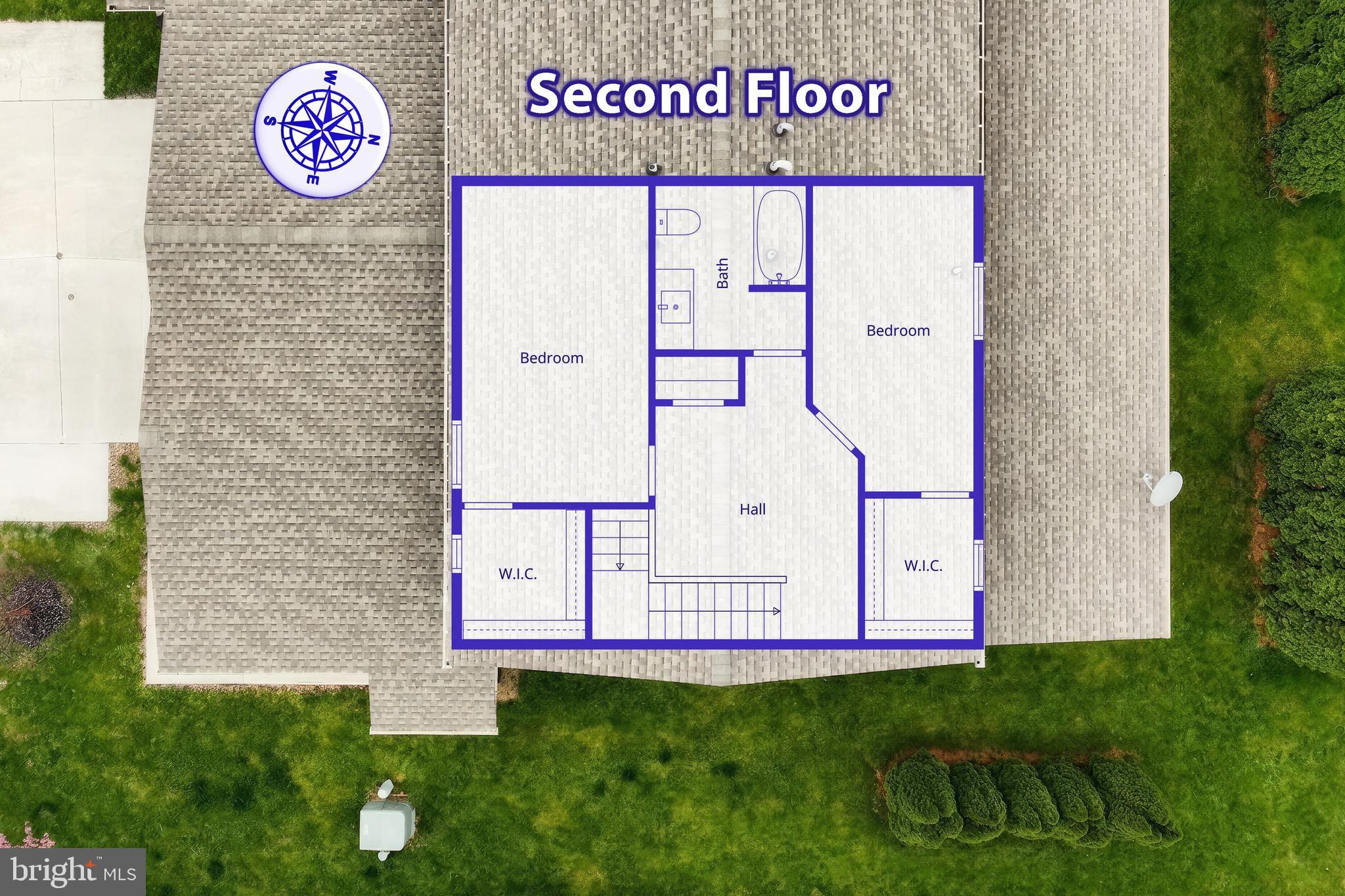 413 Springbrook Court Hanover, PA 17331 - Photo 32 of 32 Floor plan upper level