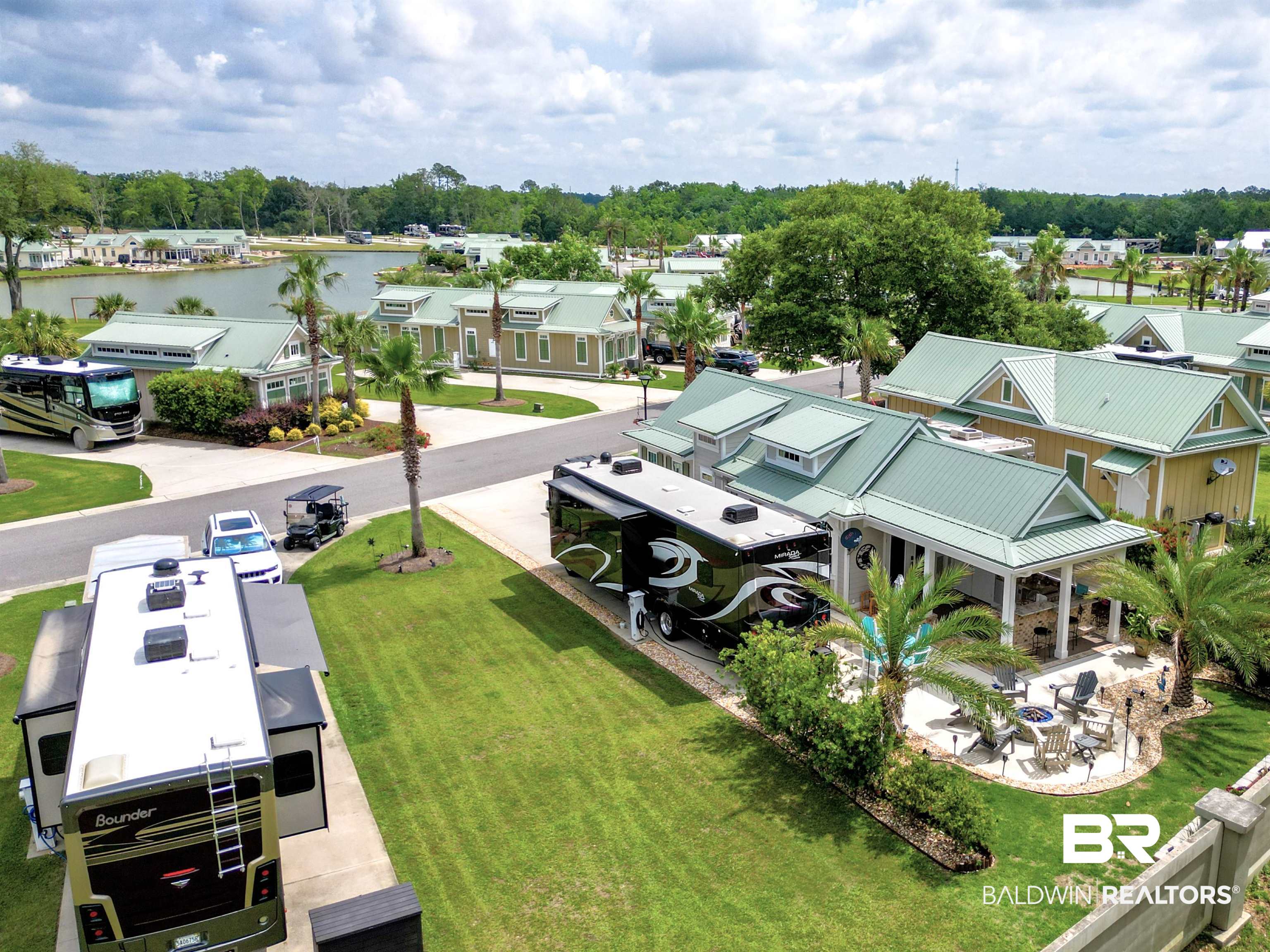 12277 Gateway Drive Elberta, AL 36530 - Photo 50 of 54 Aerial view with a water view