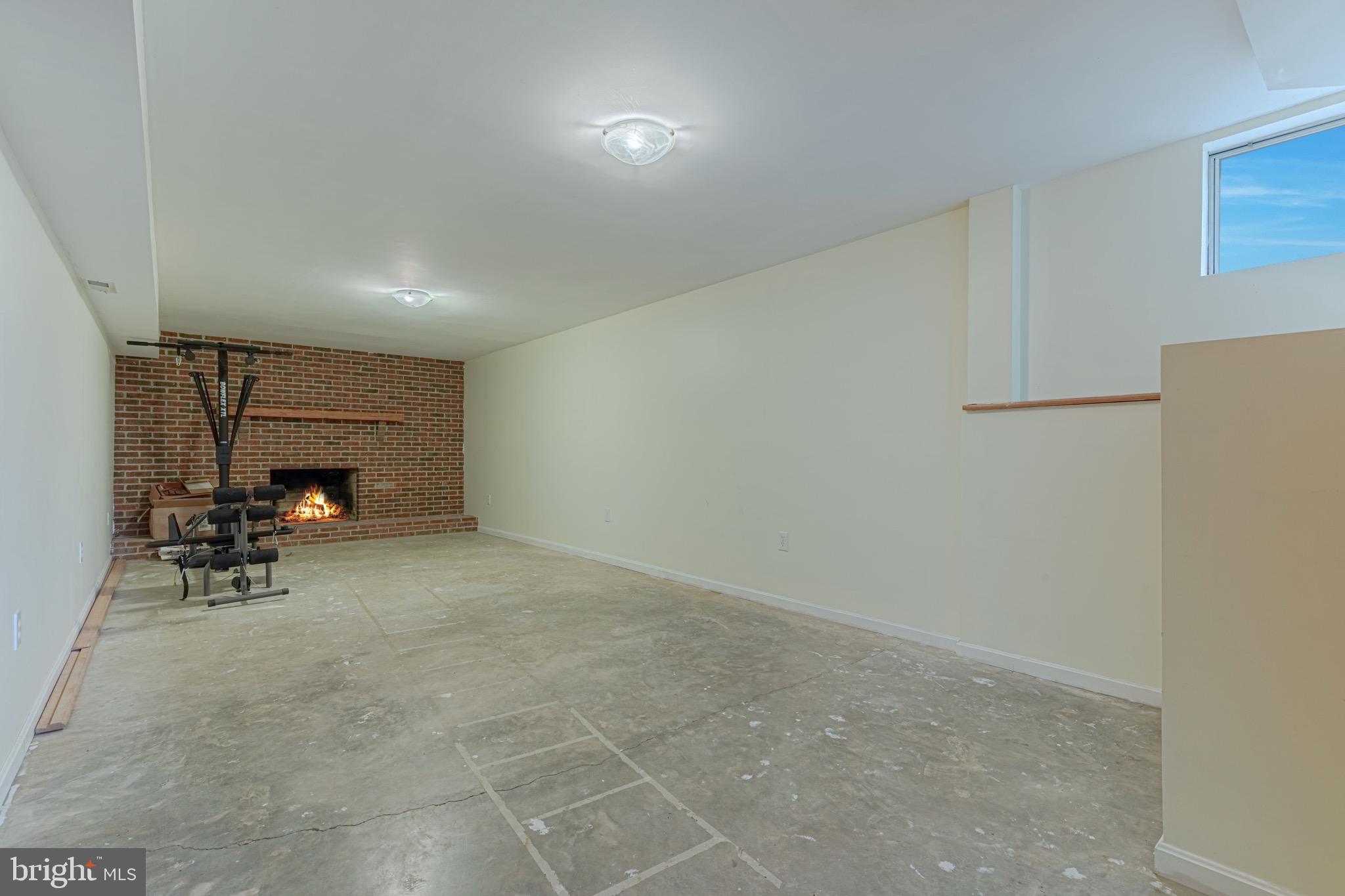 21709 St Louis Road Middleburg, VA 20117 - Photo 34 of 47 Partially finished basement w/fireplace.