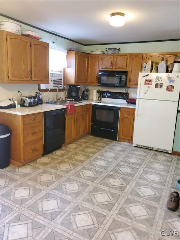 3526 High Hill Road Effort, PA 18330 - Photo 11 of 32 a kitchen with stainless steel appliances granite countertop a stove top oven a sink and a refrigerator