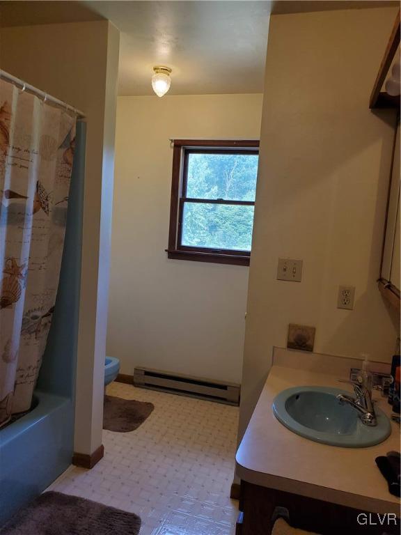 3526 High Hill Road Effort, PA 18330 - Photo 16 of 32 a bathroom with a sink and a mirror