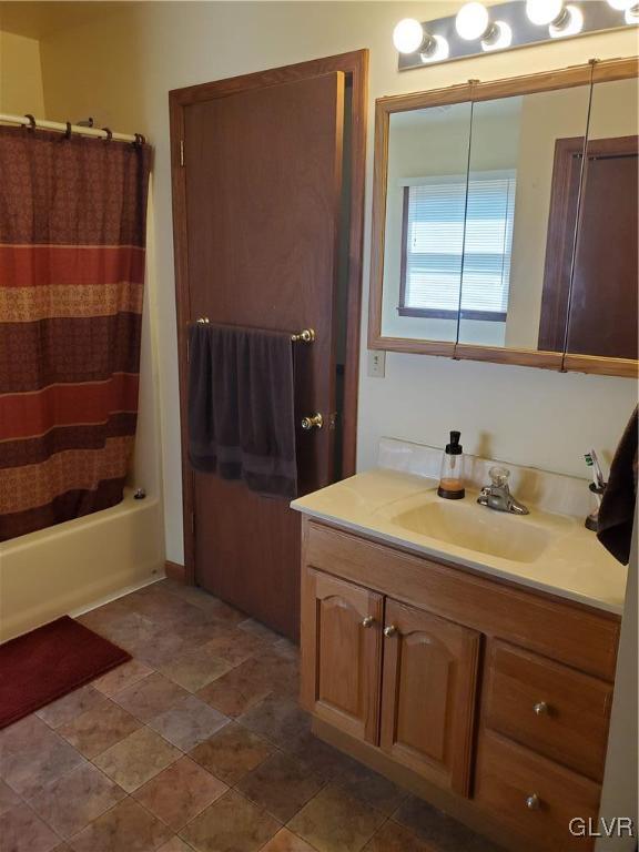 3526 High Hill Road Effort, PA 18330 - Photo 20 of 32 a bathroom with a sink and a mirror