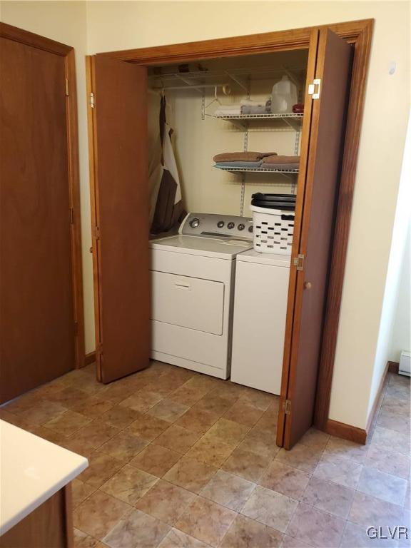 3526 High Hill Road Effort, PA 18330 - Photo 21 of 32 a utility room with dryer and washer