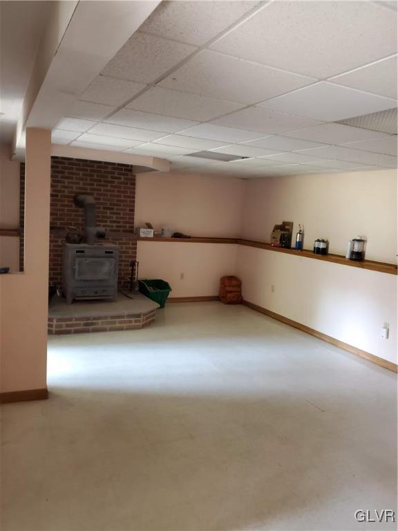 3526 High Hill Road Effort, PA 18330 - Photo 28 of 32 a view of an empty room with a fireplace