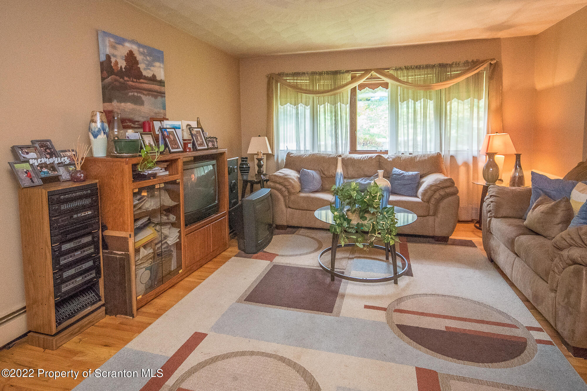 1971 Becks Crossing Road Moscow, PA 18444 - Photo 3 of 31 a living room with furniture and a large window