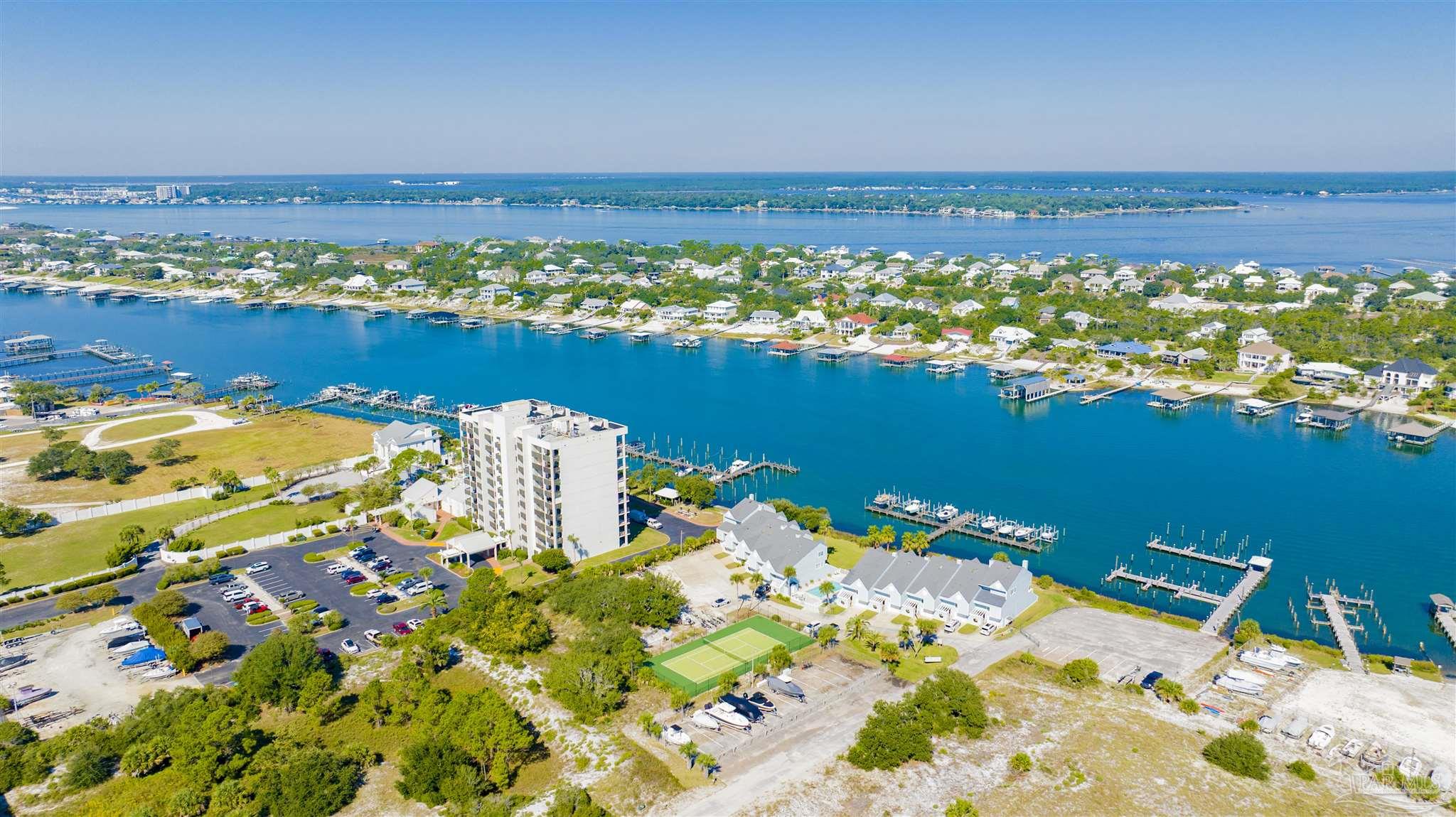 16784 Perdido Key Drive, Unit 9 Pensacola, FL 32507 - Photo 35 of 48 a view of a city and ocean view