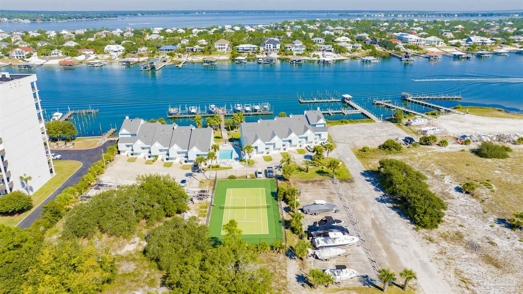 16784 Perdido Key Drive, Unit 9 Pensacola, FL 32507 - Photo 37 of 48 an aerial view of residential houses with outdoor space