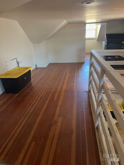 11727 Elk Mountain Road Upper Lake, CA 95485 - Photo 15 of 60 a view of kitchen and empty room with wooden floor