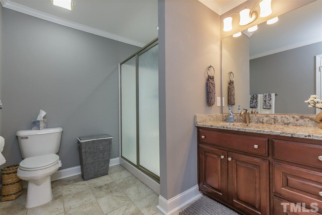 319 Boone Road Burlington, NC 27217 - Photo 17 of 30 Tile flooring and large walk-in shower