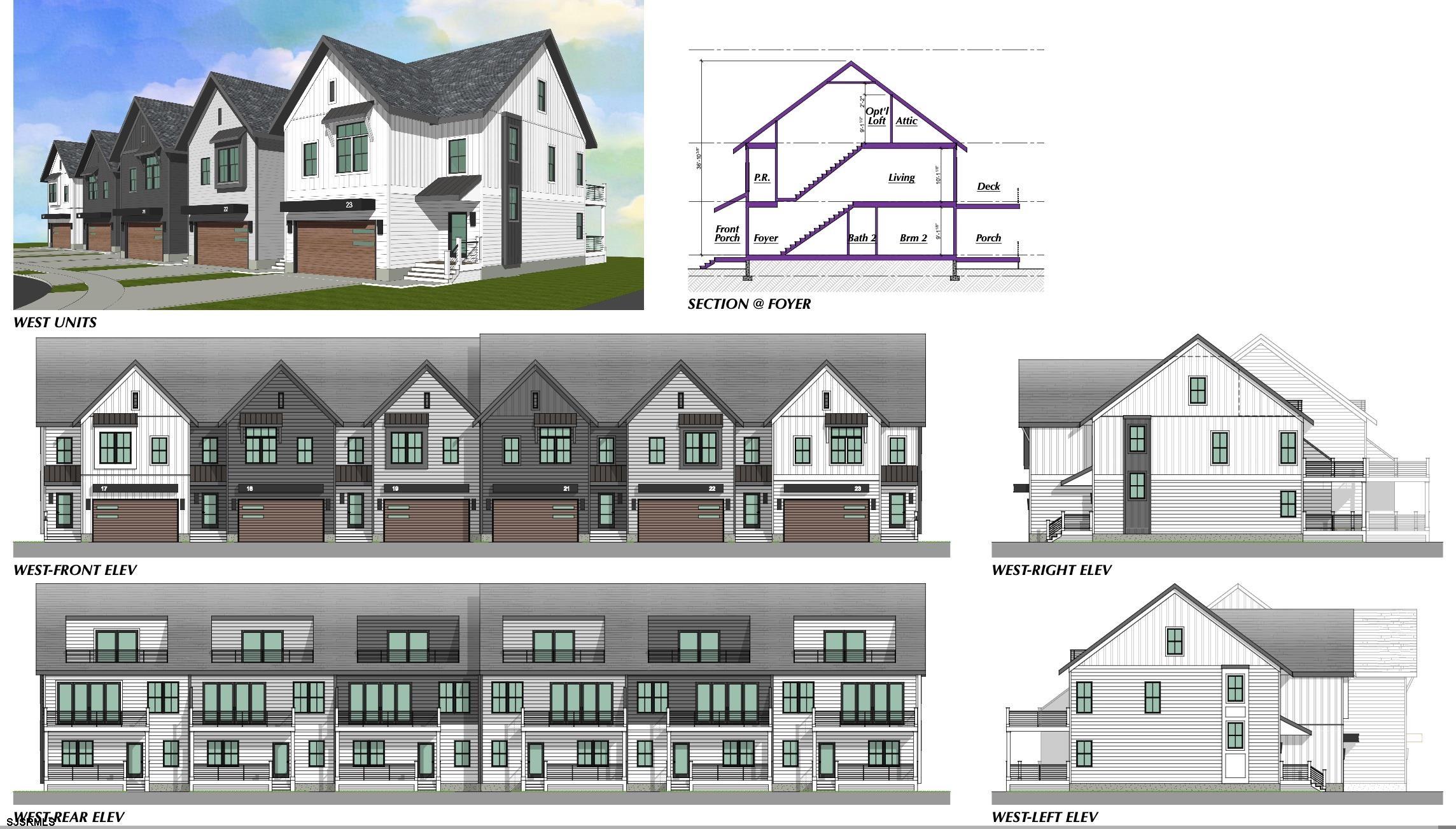 13 Creek Lane Linwood, NJ 08221 - Photo 4 of 9 a front view of residential houses