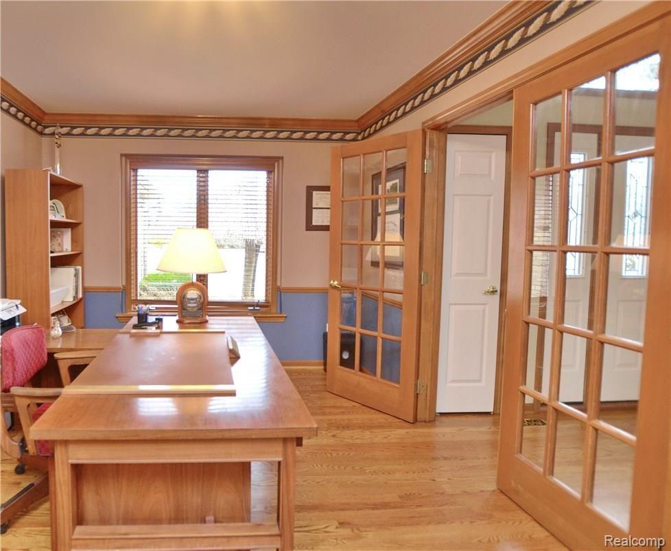 357 Oakbridge Drive Rochester, MI 48306 - Photo 15 of 38 French Doors In 1st Floor Library