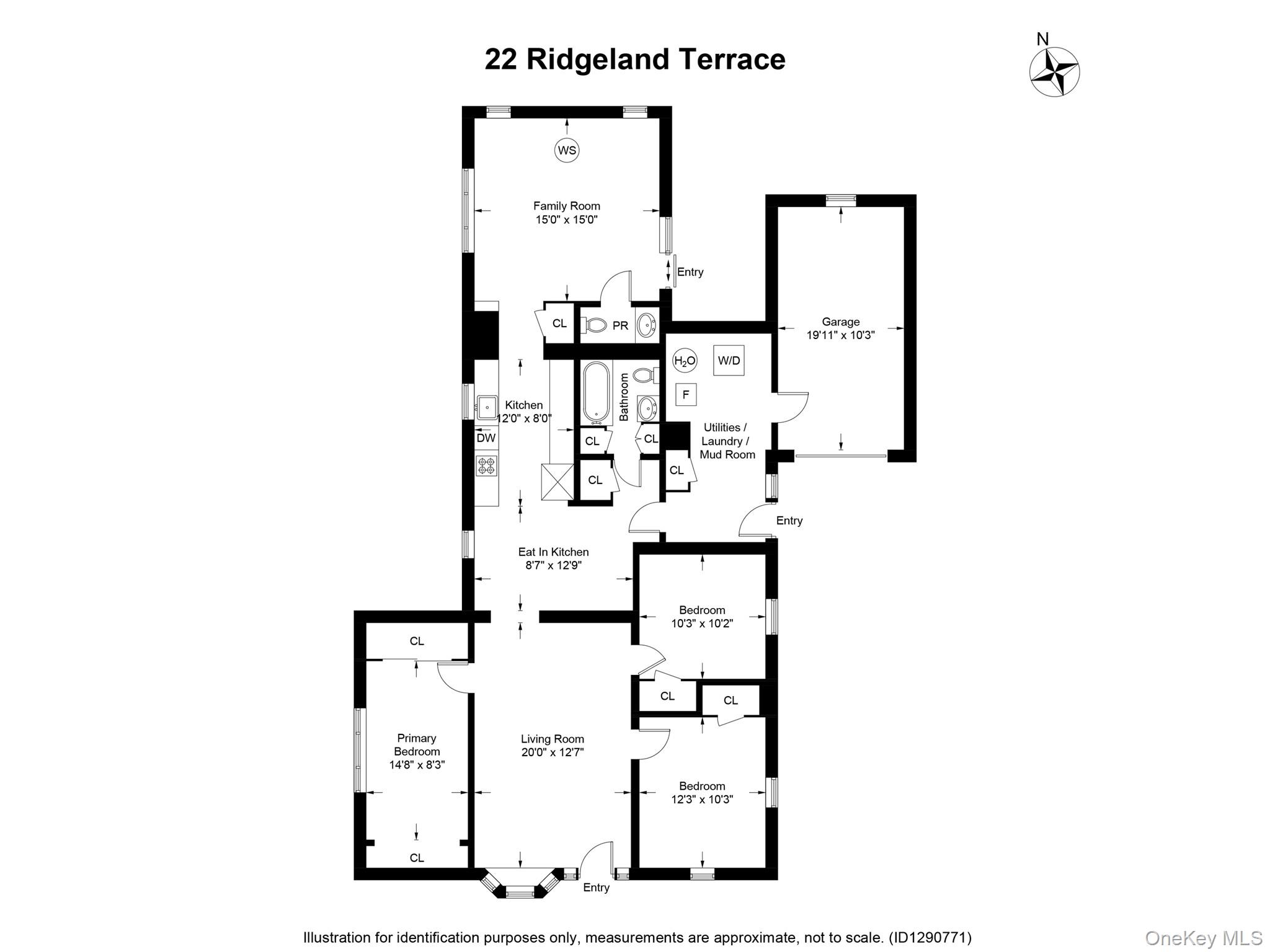22 Ridgeland Terrace Rye, NY 10580 - Photo 19 of 19 a picture of floor plan