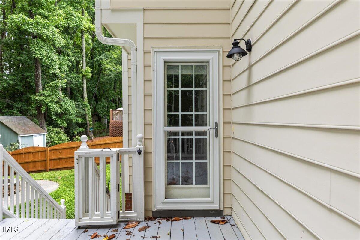 2408 Dahlgreen Road Raleigh, NC 27615 - Photo 49 of 61 a view of front door and porch