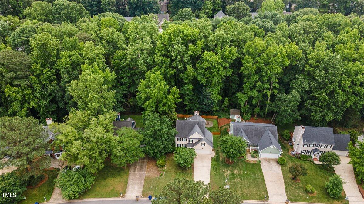 2408 Dahlgreen Road Raleigh, NC 27615 - Photo 57 of 61 an aerial view of house with yard swimming pool and outdoor seating
