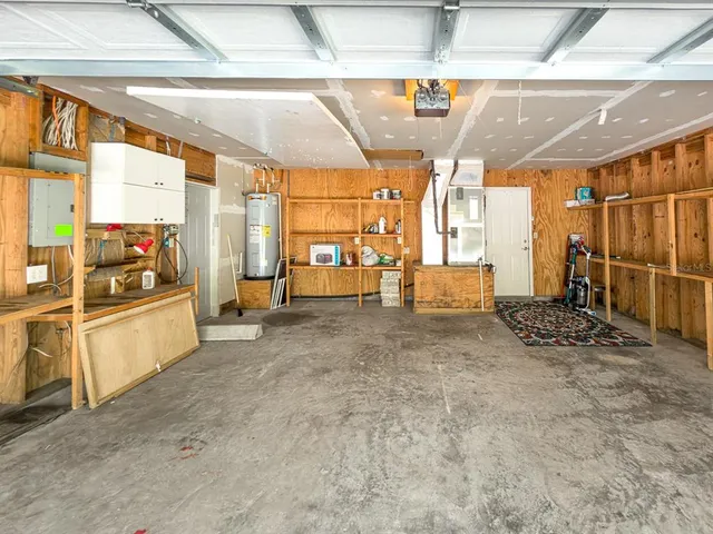 a balcony view with a garden