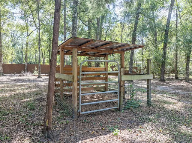 a view of outdoor space and trees