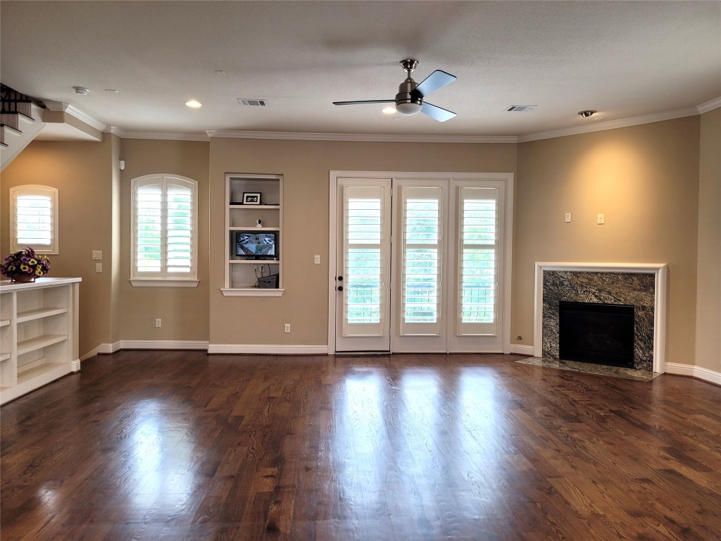 1508 Fowler Street Houston, TX 77007 - Photo 16 of 50 a beautiful fireplace with granite Surround