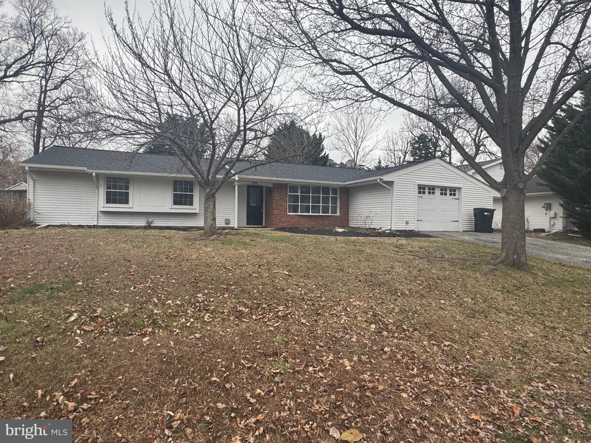 1508 Nicholas Road Waldorf, MD 20601 - Photo 36 of 36 a front view of house with yard and trees