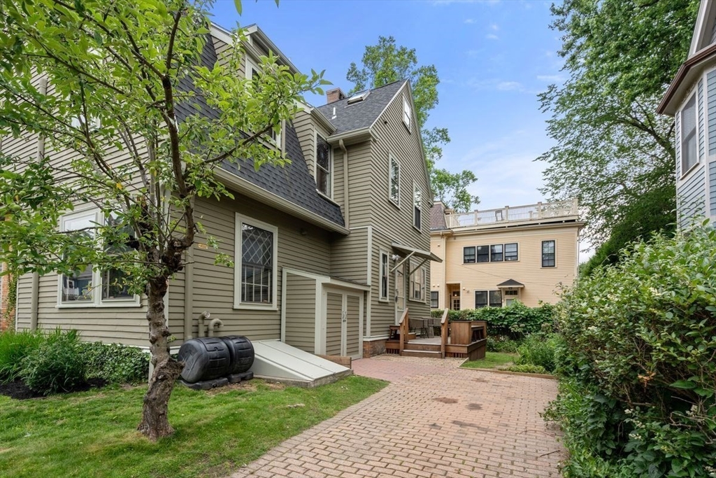35 Langdon Street Cambridge, MA 02138 - Photo 30 of 35 a front view of a house with a yard