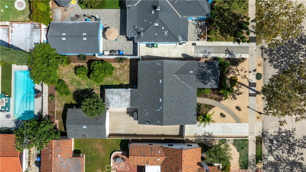 2324 North Riverside Drive Santa Ana, CA 92706 - Photo 49 of 52 an aerial view of residential houses with outdoor space