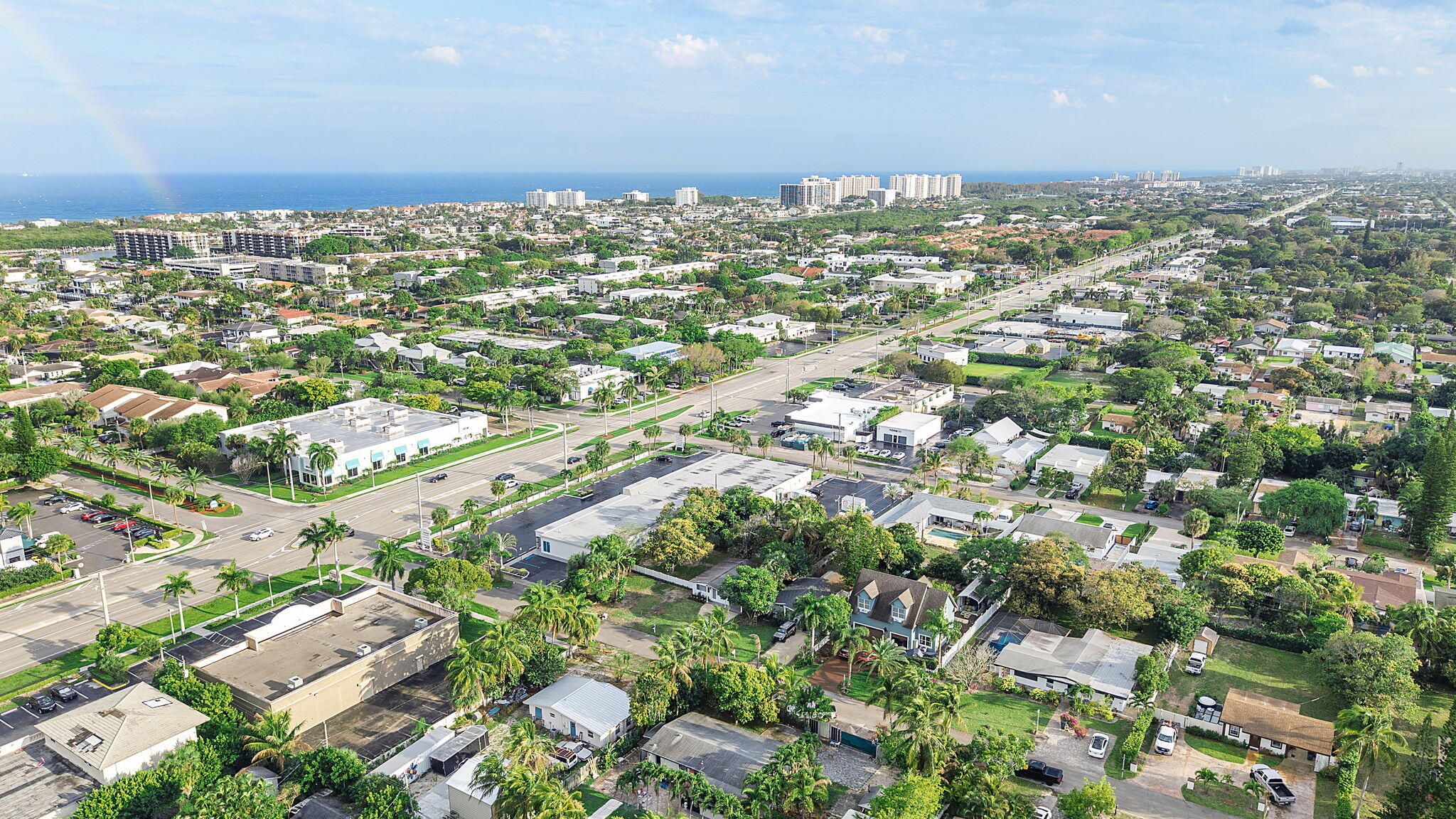 474 Enfield Street Boca Raton, FL 33487 - Photo 28 of 40 an aerial view of residential building with parking space