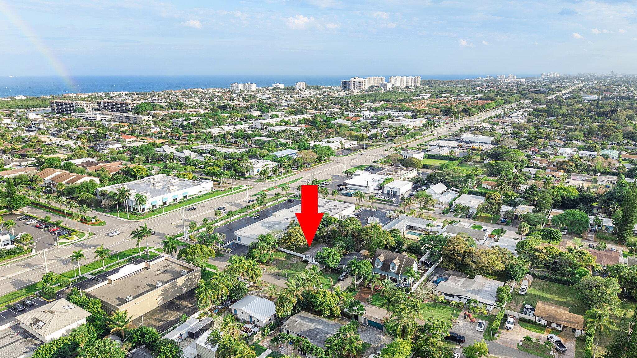 474 Enfield Street Boca Raton, FL 33487 - Photo 29 of 40 an aerial view of city and building