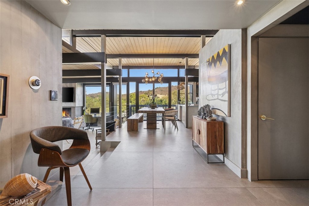 21090 Rios Street Woodland Hills, CA 91364 - Photo 25 of 61 a lobby with furniture and glass door