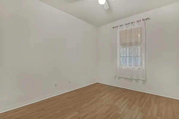 wooden floor in an empty room