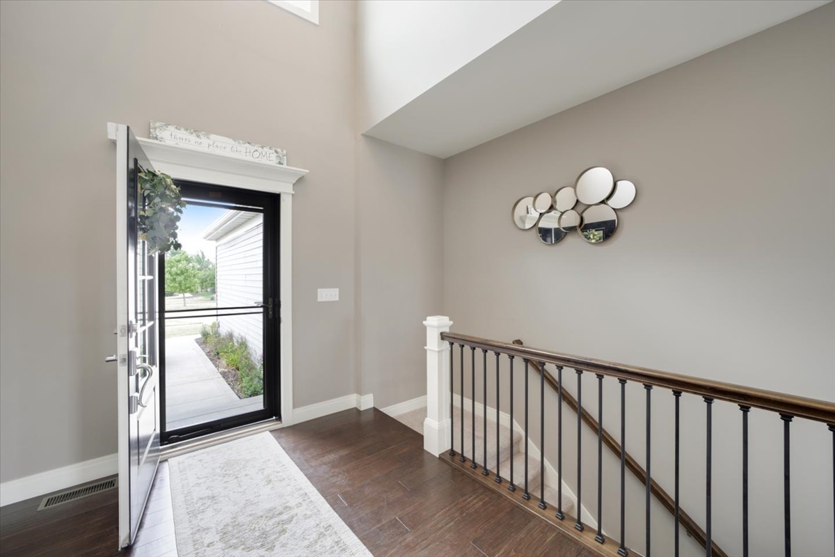 5104 Stonebridge Drive Champaign, IL 61822 - Photo 9 of 69 a view of a hallway with a window